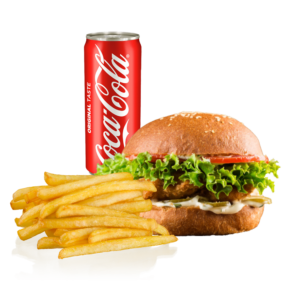BCS Tavuk Burger Menü