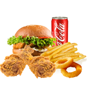 Süper BCS Tavuk Burger Menü