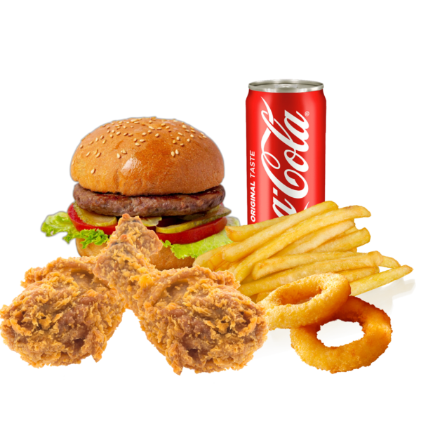 Burger & Kanat Menü