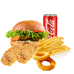 BCS Tavuk Burger & Kanat Menü