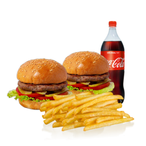 Arkadaş Burger Menü (2 Kişilik)